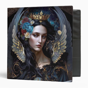 Dark Queen Angel Fantasy Art Binder