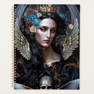 Dark Queen Angel Fantasy Art Planner