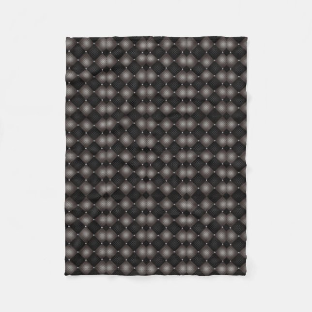 Dark Quilted Diamond Blanket (Front)