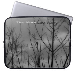 Dark Raven; Customizable Laptop Sleeve
