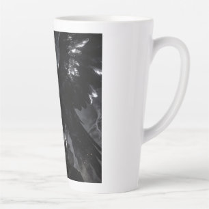 Dark Raven Mug - Black Gothic Fantasy Bird Ceramic