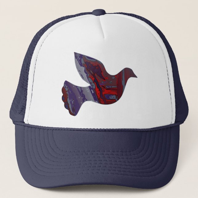 Dark Reality Dove Silhouette Cap (Front)