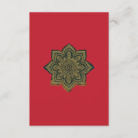 Dark Red Abstract Art | Modern Wall Decor
