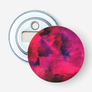 Dark Red and Purple Bold & Modern Abstract Bottle Opener