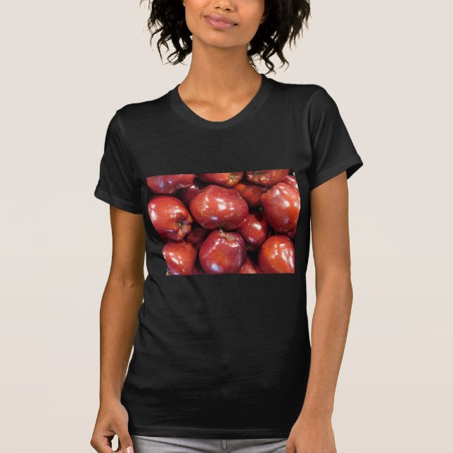 Dark Red Apples T-Shirt (Front)