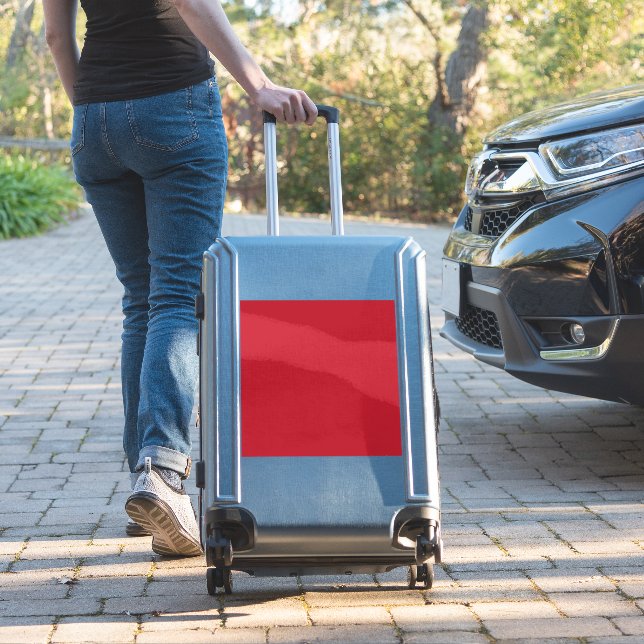 Dark Red Background  (Suitcase Insitu)
