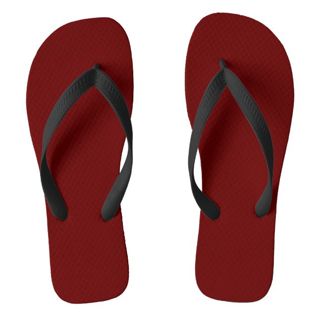 Dark Red / Flip Flops (Footbed)