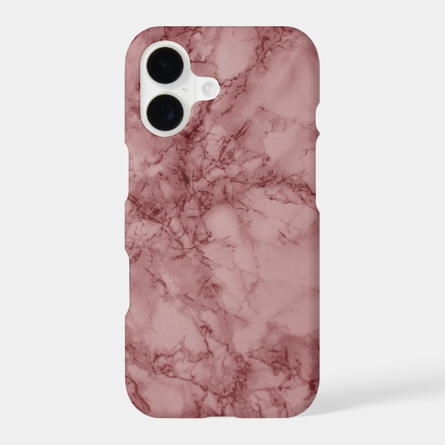 Dark Red Marble Design (Back)