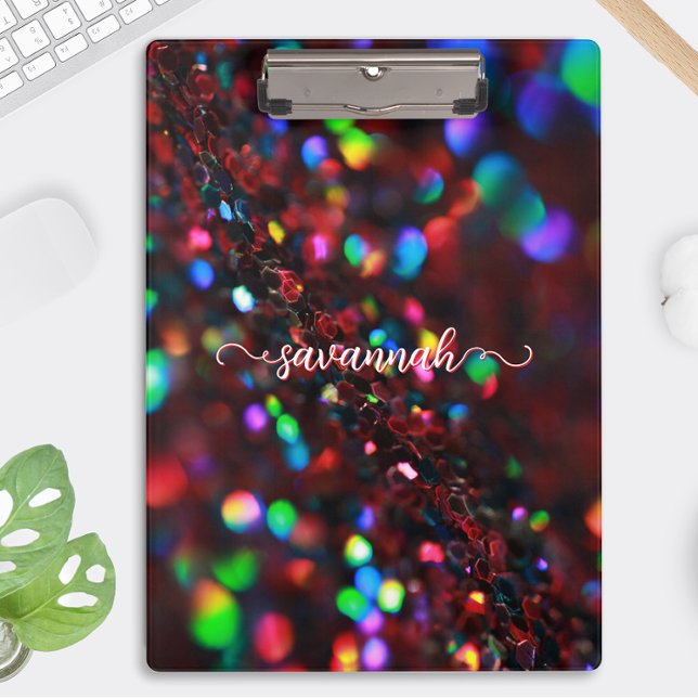 Dark Red Sparkling Clipboard (Creator Uploaded)