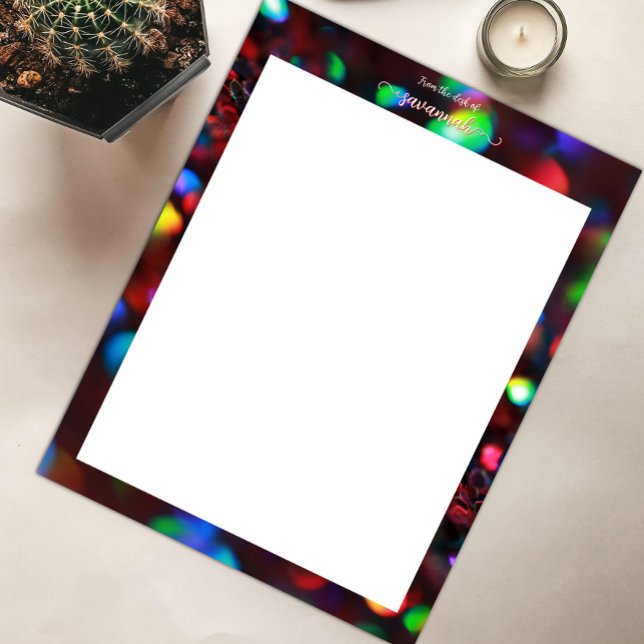 Dark Red Sparkling Letterhead (Creator Uploaded)