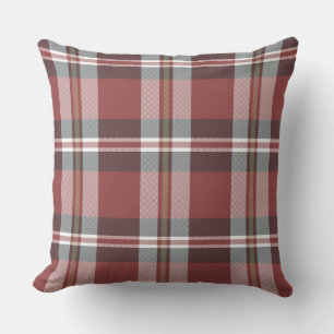 Dark Red Wine Throw Pillow