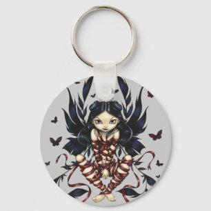 "Dark Ribbon Fairy" Keychain