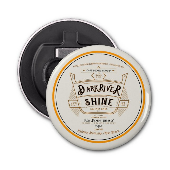 Dark River Shine Sunshine Vicram Button Can Opener (Front)