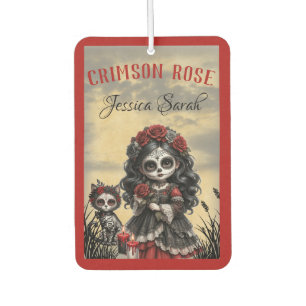 Dark Romance_ Crimson Rose Air Freshener