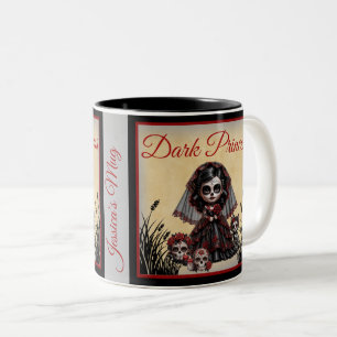 Dark Romance_ Dark Princess Two-Tone Coffee Mug