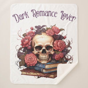 Dark Romance Lover Sherpa Blanket