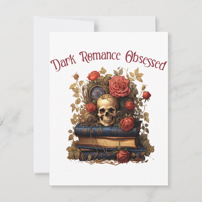Dark Romance Obsessed Card (Front)