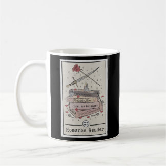 Dark Romance Reader Tarot Card Bookish Smut Reader Coffee Mug