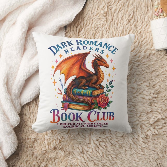 Dark Romance Readers....  Throw Pillow (Blanket)