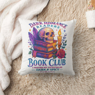 Dark Romance Readers.... Throw Pillow