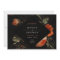 Dark Romantic Floral Roses Dutch Save the Date