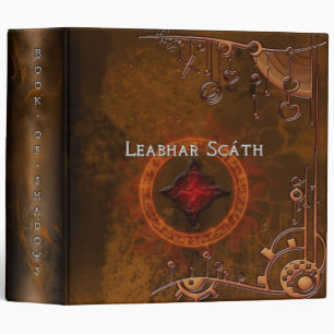 Dark Rustic Book of Shadows Binder
