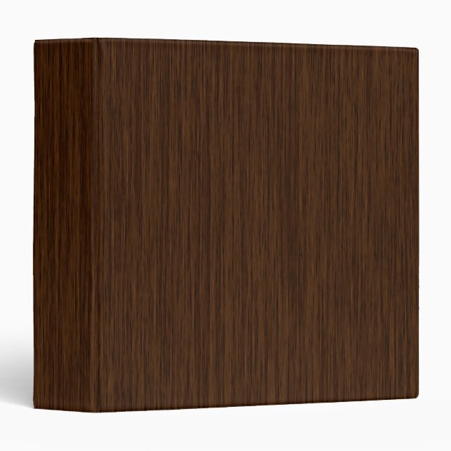Dark Rustic Grainy Wood Background Binder (Front/Spine)