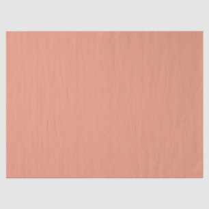 Dark Salmon Solid Colour Tissue Paper