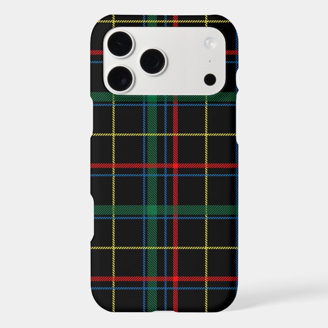 Dark Scottish Tartan Plaid Seamless Pattern (Back)
