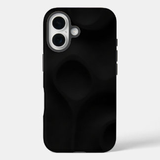 Dark Sculpted Minimal Matte Phone Case