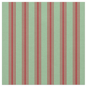 Dark Sea Green and Brown Coloured Pattern Fabric