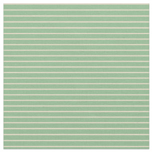 Dark Sea Green and Tan Stripes/Lines Pattern Fabric