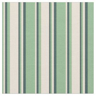 Dark Sea Green, Bisque & Dark Slate Grey Coloured Fabric