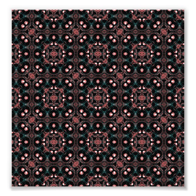 Dark Seamless Gemoetric Print Mosaic (Front)