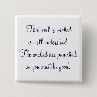 Dark Shadows Quote 2 Inch Square Button