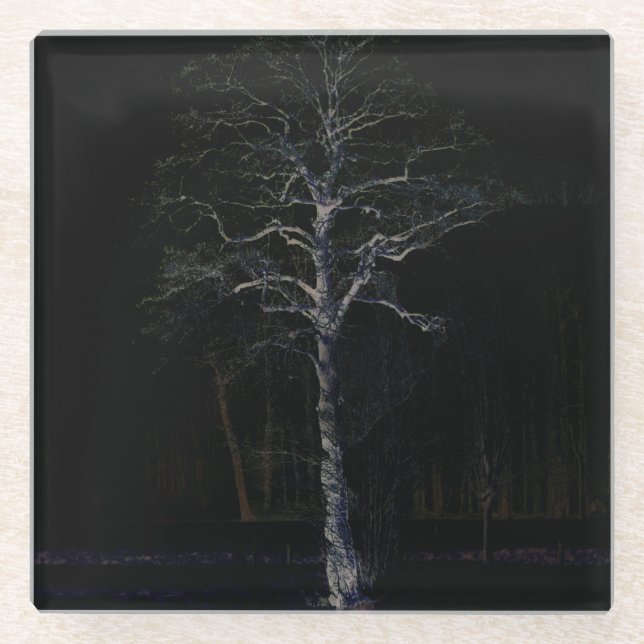 Dark Side 3 coastercnm Glass Coaster (Front)