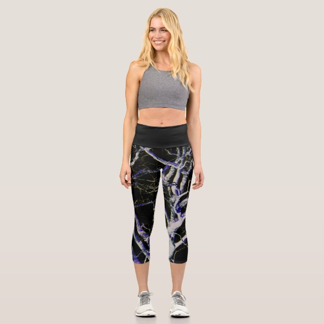 Dark Side 5 lecapcn Capri Leggings (Front)