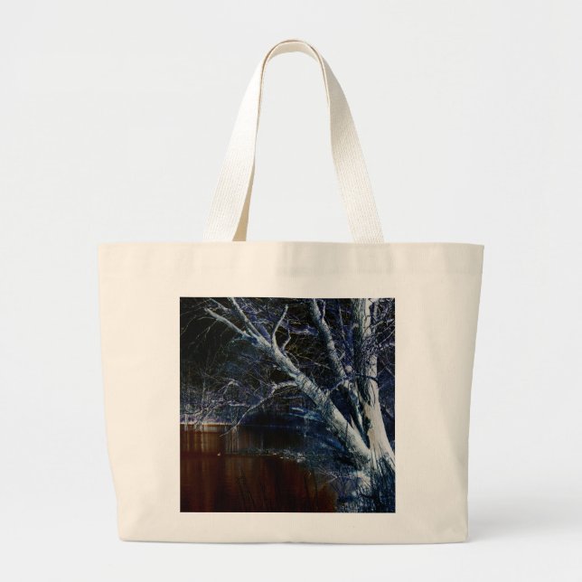 Dark Side 7 jtcn Large Tote Bag (Front)
