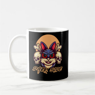 Dark Side Bunny: The Charm of Darkness Coffee Mug