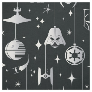 Dark Side Holiday Pattern Fabric