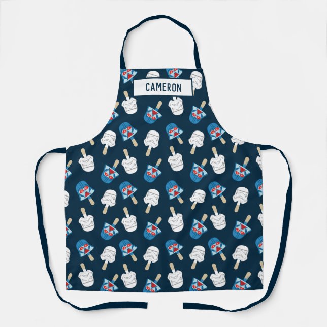Dark Side Ice Cream Pattern Apron (Front)