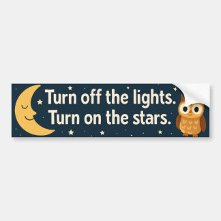 Dark Skies Bumper Sticker