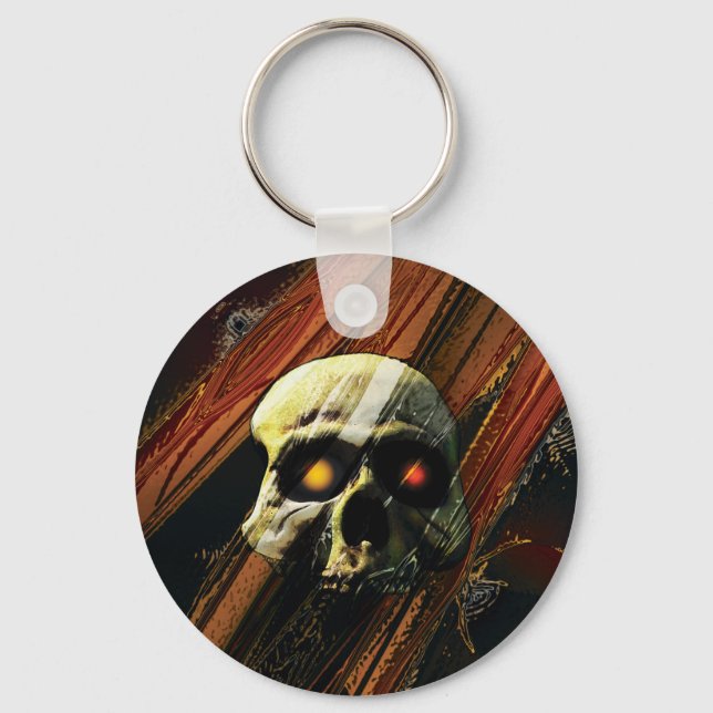 Dark Skull Keychain (Front)