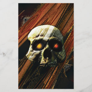 Dark Skull Stationery