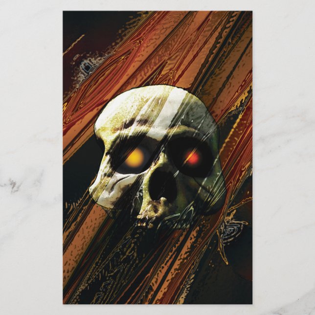 Dark Skull Stationery (Front)