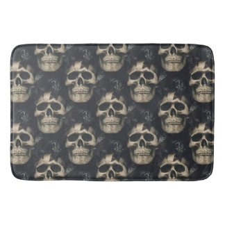Dark Skulls  Bath Mat