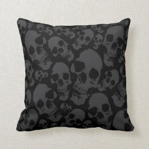 Dark Skulls Pillow