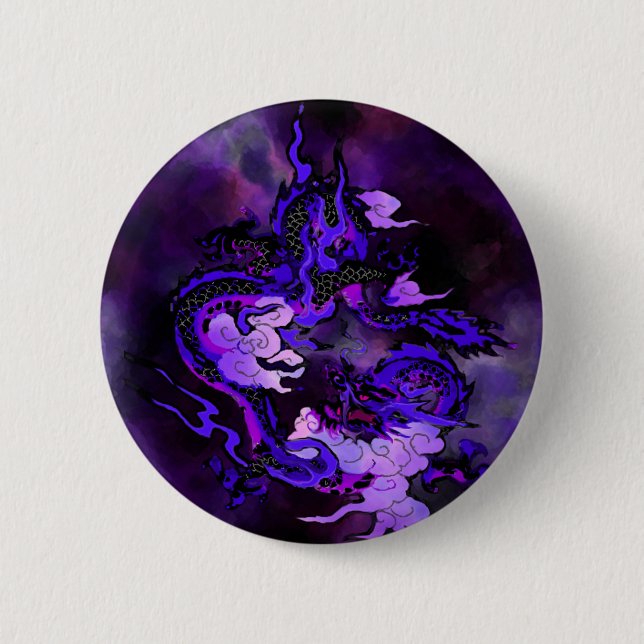 Dark Sky 2 Inch Round Button (Front)