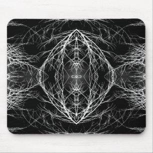Dark Sky And Tree Branches Mouse Pad