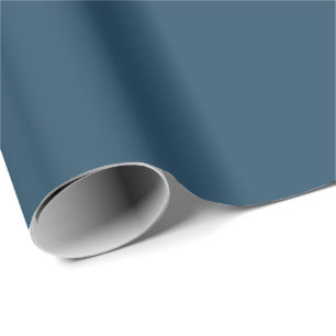 Dark Slate Blue coloured Wrapping Paper